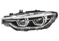 Hauptscheinwerfer links für BMW 3 (F30, F80)