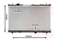 Kühler, Motorkühlung  für CHRYSLER NEON II