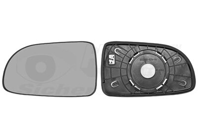 Spiegelglas, Außenspiegel links für CHEVROLET AVEO / KALOS Stufenheck (T250, T255)