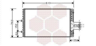 Kondensator, Klimaanlage  für CITROËN XANTIA (X1_, X2_)