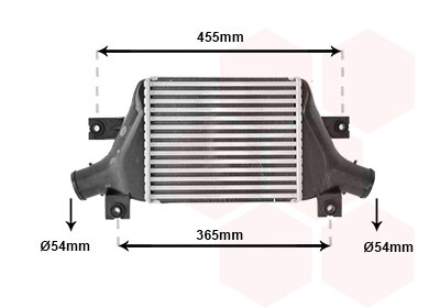 Ladeluftkühler  für MITSUBISHI ASX (GA_W_)