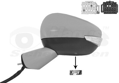 Außenspiegel links für CITROËN C4 GRAND PICASSO II (DA_, DE_)