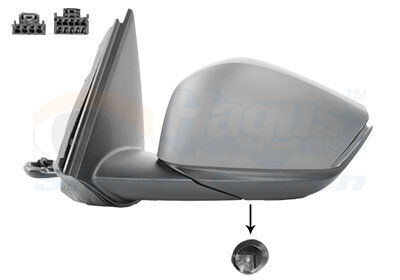 Außenspiegel links für CITROËN C4 III (BA_, BB_, BC_)