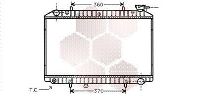 Kühler, Motorkühlung  für NISSAN SERENA (C23)