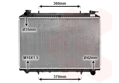 Kühler, Motorkühlung  für NISSAN SERENA (C23)