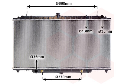 Kühler, Motorkühlung  für NISSAN PATROL GR V Wagon (Y61)