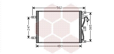 Kondensator, Klimaanlage  für NISSAN NOTE (E11, NE11)