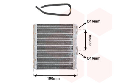 Wärmetauscher, Innenraumheizung  für NISSAN MICRA I (K10)