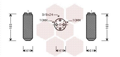 Trockner, Klimaanlage  für NISSAN PRIMERA (P10)