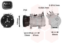 Kompressor, Klimaanlage  für NISSAN QASHQAI I (J10, NJ10)