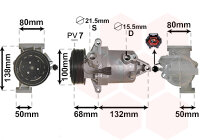 Kompressor, Klimaanlage  für NISSAN JUKE (F15)