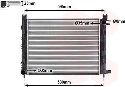 Kühler, Motorkühlung  für DACIA LODGY (JS_)