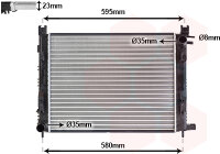 Kühler, Motorkühlung  für DACIA LODGY (JS_)