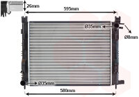 Kühler, Motorkühlung  für DACIA LODGY (JS_)