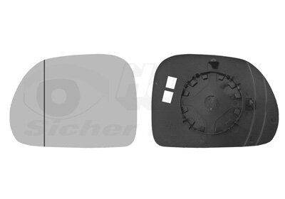 Spiegelglas, Außenspiegel links für FIAT 500L (351_, 352_)