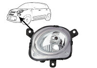 Fernscheinwerfer links unten für FIAT 500L (351_, 352_)