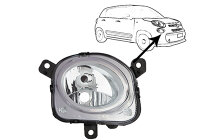 Fernscheinwerfer rechts unten für FIAT 500L (351_,...