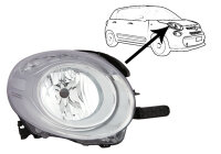 Hauptscheinwerfer rechts für FIAT 500L (351_, 352_)