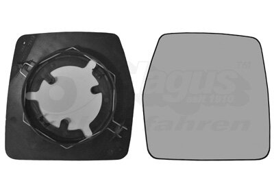 Spiegelglas, Außenspiegel rechts für CITROËN JUMPY I (U6U_)