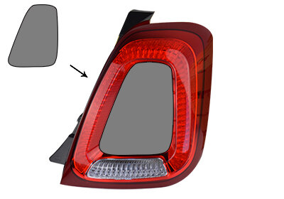 Heckleuchte rechts für ABARTH 500 / 595 / 695