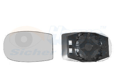 Spiegelglas, Außenspiegel rechts für FIAT PUNTO (188_)