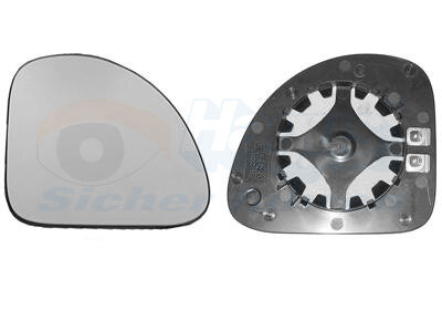 Spiegelglas, Außenspiegel rechts für FIAT MULTIPLA (186_)
