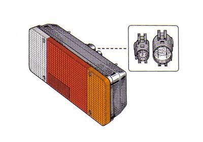 Heckleuchte rechts für FIAT DUCATO Pritsche/Fahrgestell (244_)