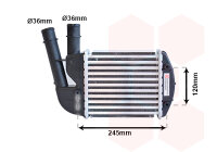 Ladeluftkühler  für FIAT PANDA (169_)