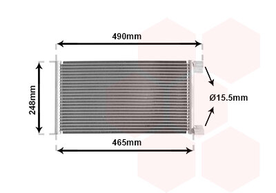 Kondensator, Klimaanlage  für FIAT SEICENTO / 600 (187_)
