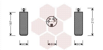 Trockner, Klimaanlage  für FIAT PUNTO (188_)