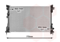 Kühler, Motorkühlung  für FIAT 500e (332_)
