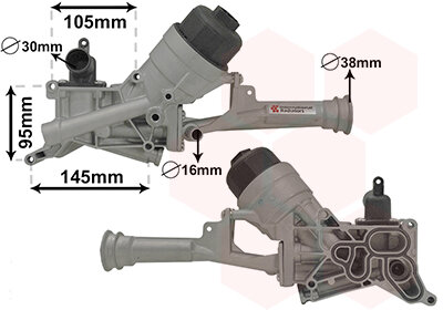 Gehäuse, Ölfilter  für FIAT PUNTO EVO (199_)