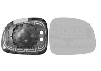 Spiegelglas, Außenspiegel rechts für FIAT PANDA (169_)
