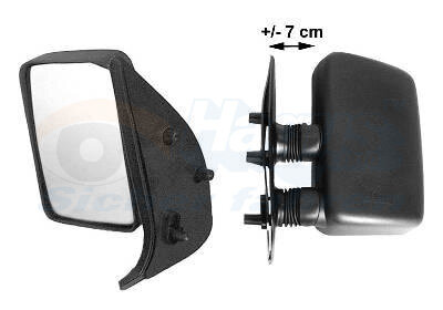 Außenspiegel rechts für PEUGEOT BOXER Bus (230P)
