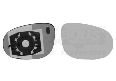 Spiegelglas, Außenspiegel rechts für LANCIA YPSILON (312_)