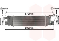 Ladeluftkühler  für FORD FIESTA V (JH_, JD_)
