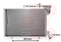 Kondensator, Klimaanlage  für FORD B-MAX (JK)