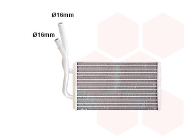 Wärmetauscher, Innenraumheizung  für FORD TRANSIT Bus (FD_ _, FB_ _, FS_ _, FZ_ _, FC_ _)