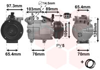 Kompressor, Klimaanlage  für VOLVO S40 II (544)