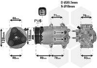 Kompressor, Klimaanlage  für FORD FIESTA VI (CB1, CCN)