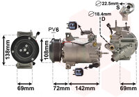 Kompressor, Klimaanlage  für FORD B-MAX (JK)