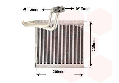 Verdampfer, Klimaanlage  für FORD FIESTA VI (CB1, CCN)