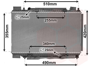 Kühler, Motorkühlung  für FORD FIESTA VI (CB1, CCN)