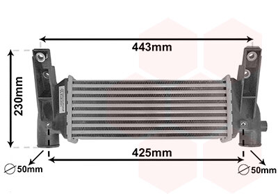 Ladeluftkühler  für FORD TOURNEO CONNECT