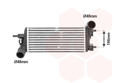 Ladeluftkühler  für FORD C-MAX II (DXA/CB7, DXA/CEU)