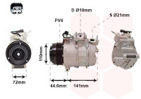 Kompressor, Klimaanlage  für FORD C-MAX II (DXA/CB7,...