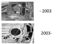 Hauptscheinwerfer rechts für FORD FUSION (JU_)