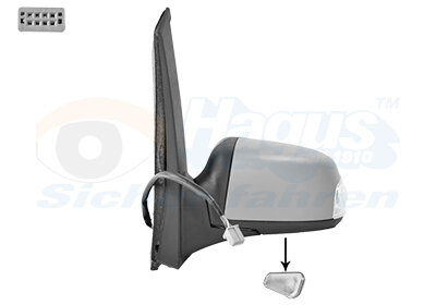 Außenspiegel links für FORD C-MAX (DM2)