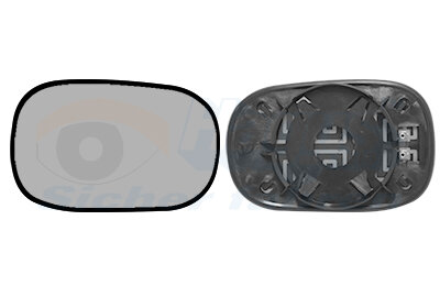 Spiegelglas, Außenspiegel links,rechts für FORD KA (RB_)