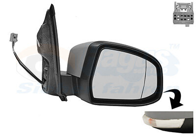 Außenspiegel rechts für FORD FOCUS II Turnier (DA_, FFS, DS)
